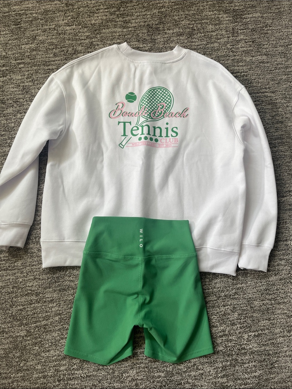 Wilo The Label Sweatshirt/Short Set